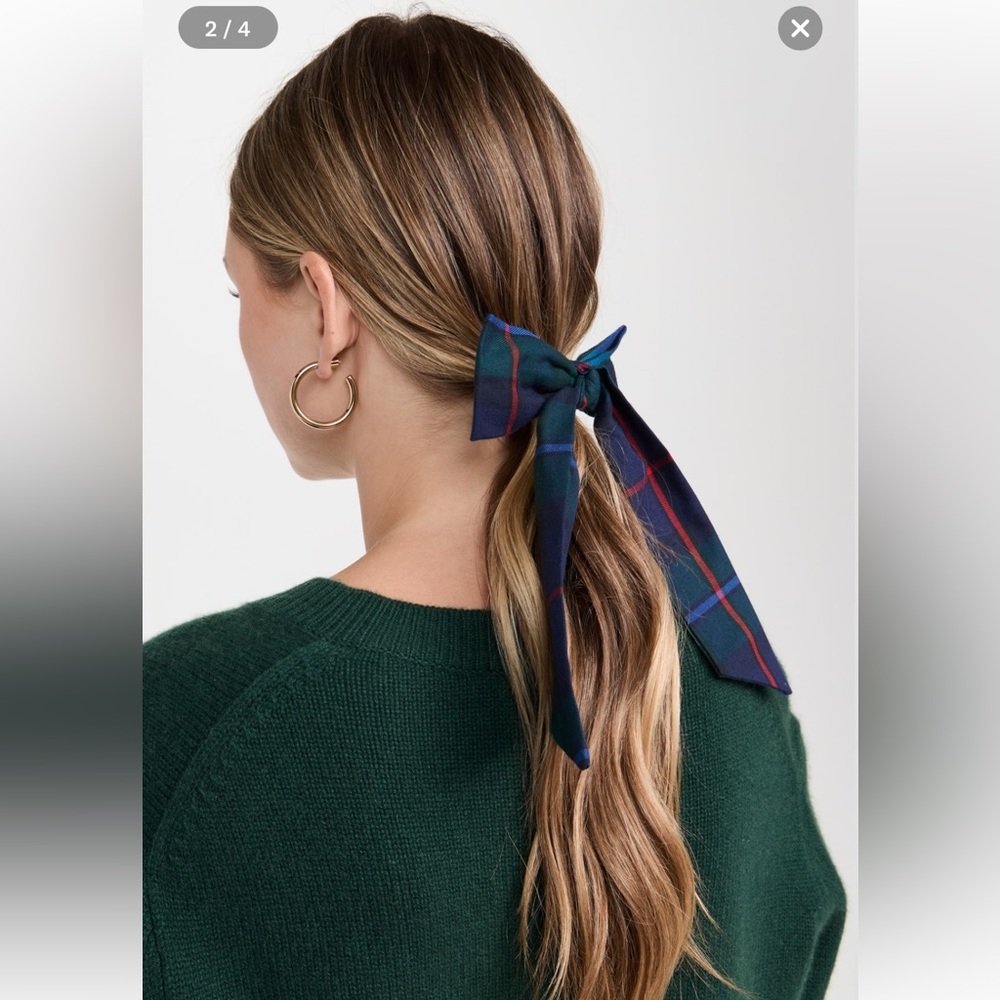Hill House Belle Bow in Midnight Tartan
